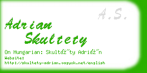 adrian skultety business card